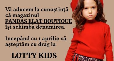 Pandas Elat Boutique își schimbă denumirea!