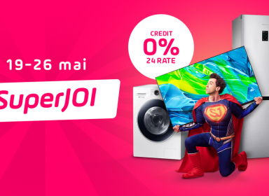 Ai doar 8 zile să-ți iei electrocasnice și televizoare în 24 rate cu 0%