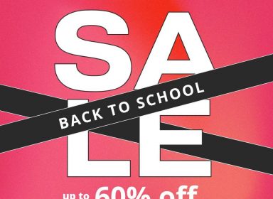 BACK TO SCHOOL 📚 𝗦𝗔𝗟𝗘 📢