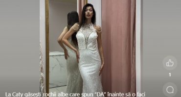 La Caty găsești rochii albe care spun “DA” înainte să o faci tu.