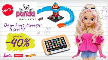 PROMO REDUCERI BACK TO SCHOOL DE LA MATTEL 20-40%